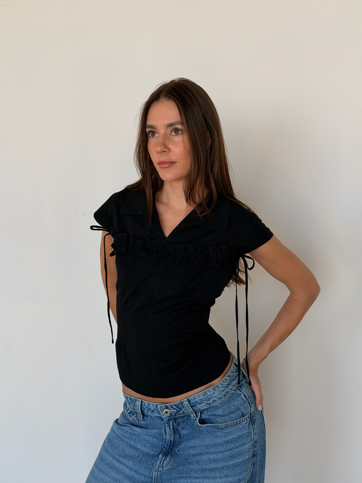 Uma Poplin Shirt - Black