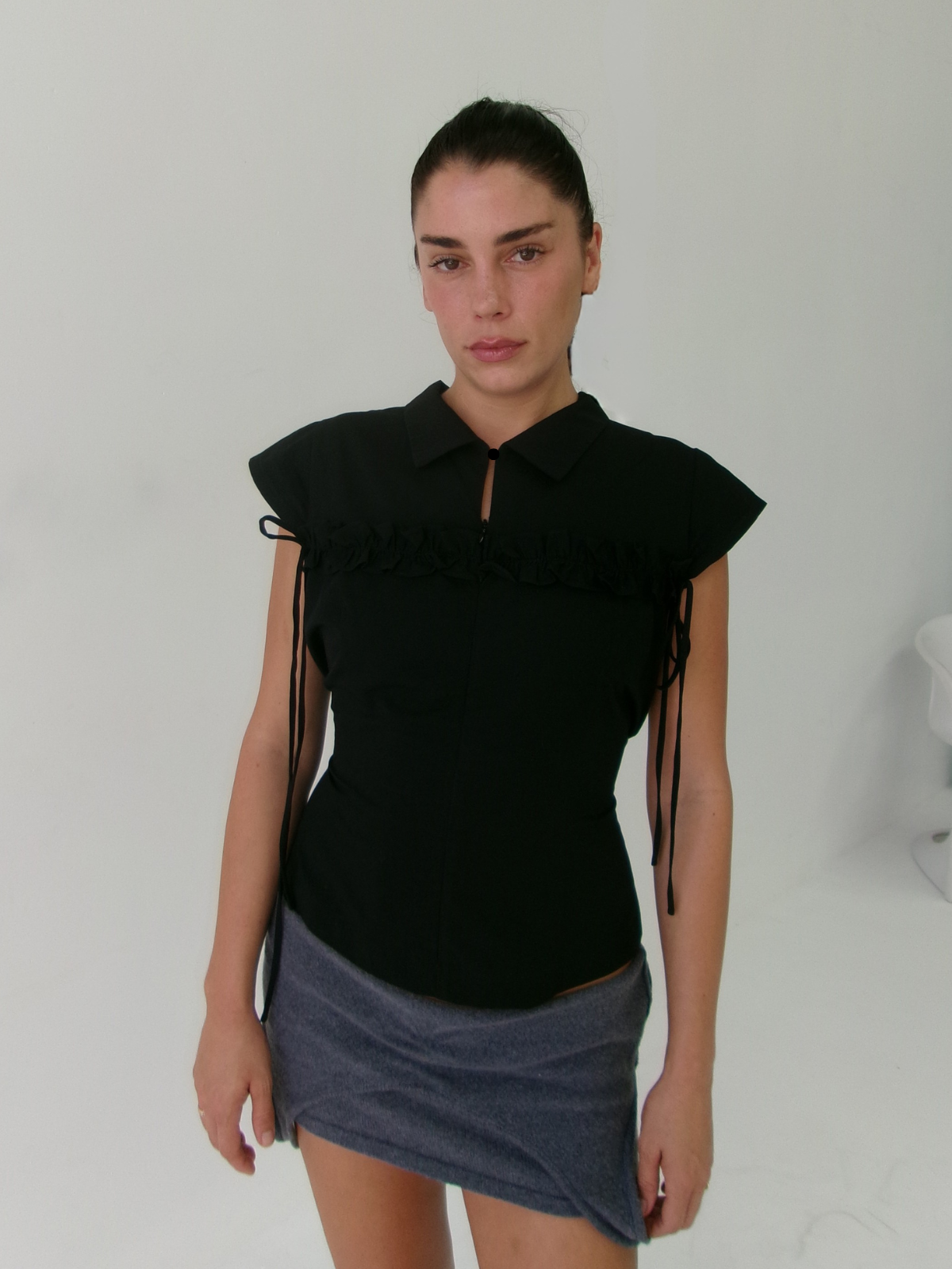 Uma Poplin Shirt - Black