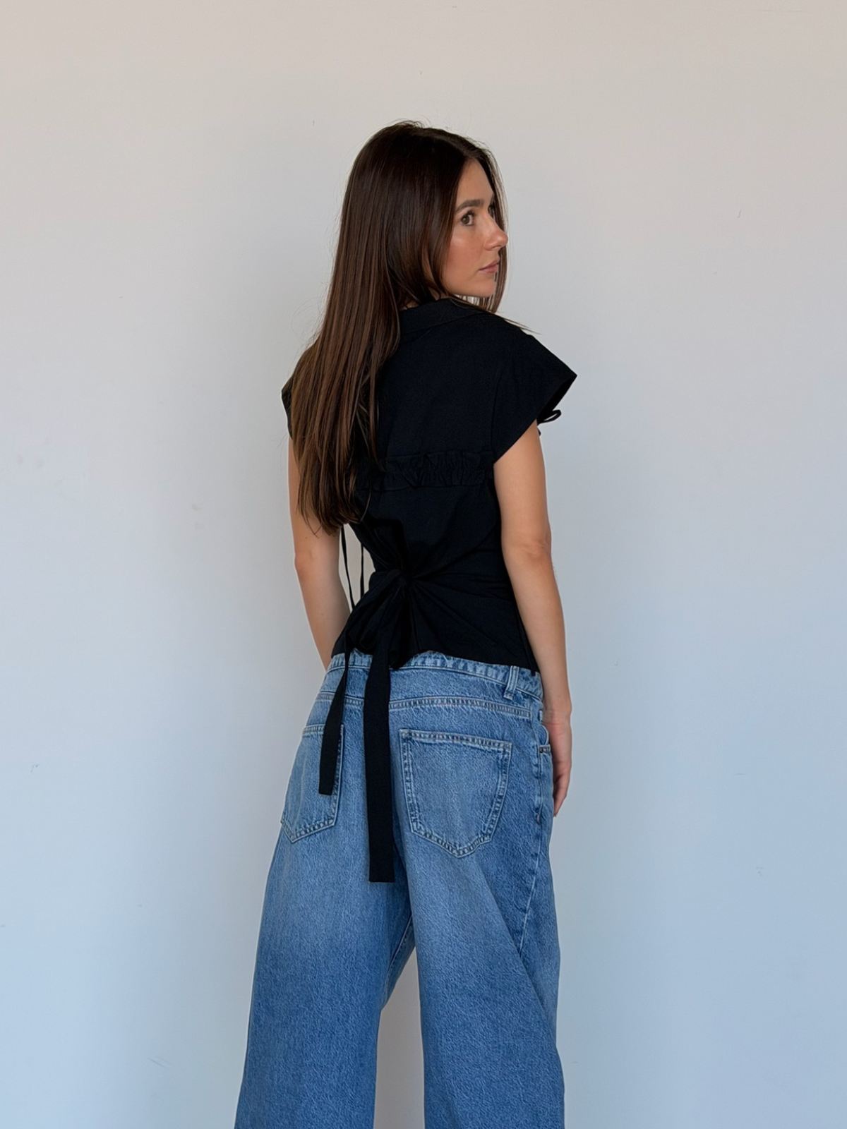 Uma Poplin Shirt - Black