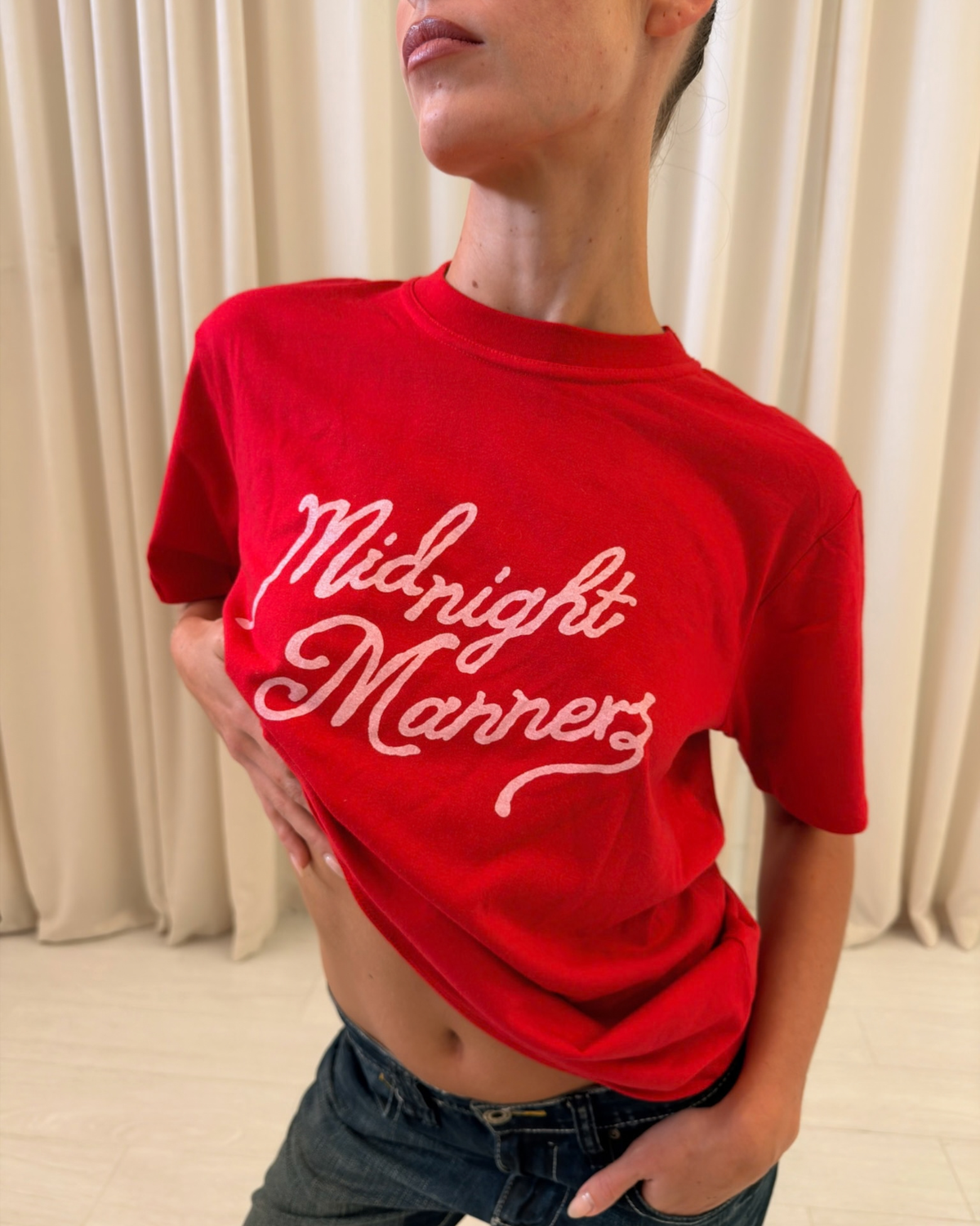 Daily Tee - Scarlet